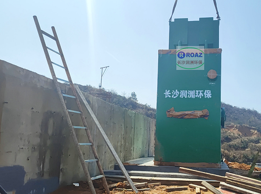 200噸一體化凈水設(shè)備投入使用；